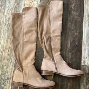 Tall Faux Suede Boot